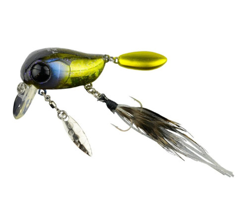 Воблер крэнк Jackall MICRO TAPPY 54F katsu moebi shad, 4.8 гр.
