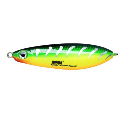 Блесна колеблющаясяRapala RATTLIN' MINNOW SPOON 16гр , цвет FRB