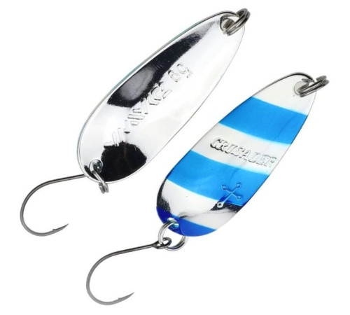 Блесна колеблющаясяDaiwa CRUSADER 5г-S , цвет SBL Zebra