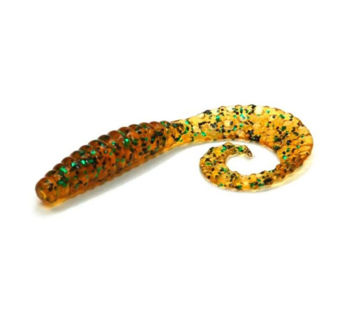 Силиконовые приманки Bait Breath CURLY GRUB 2.5" Ur24, 12шт, твистер