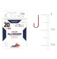 Крючки Cobra ALLROUND сер. CA120, №20, 10шт.
