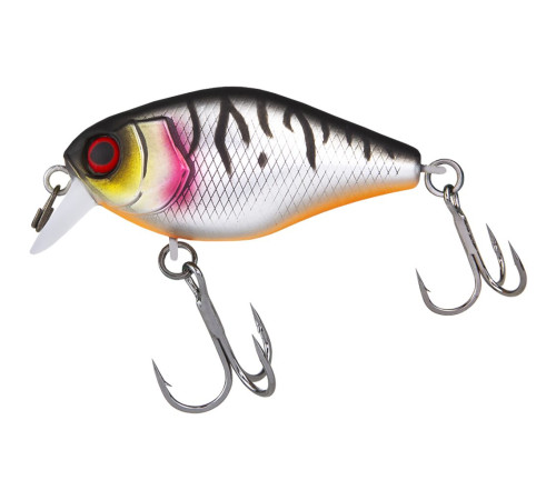 Воблер крэнк Jackall CHUBBY 41F uv mat silver tiger, 5.5 гр.