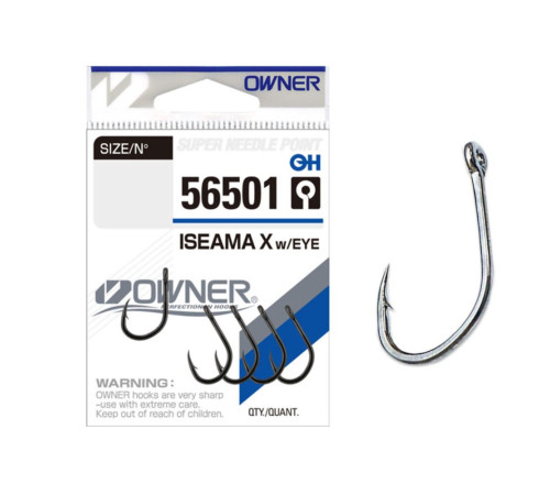 Крючки Owner ISEAMA X сер. 56501, №10, 9шт.