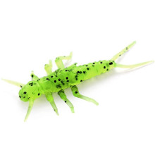 FishUp STONEFLY 0.75" 055 - Chartreuse/Black, 12шт.