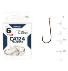 Крючки Cobra ALLROUND сер. CA124, №6, 10шт.