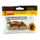 Силиконовые приманки Lucky John Pro Series TIOGA 2.4in T56, 9шт, виброхвост