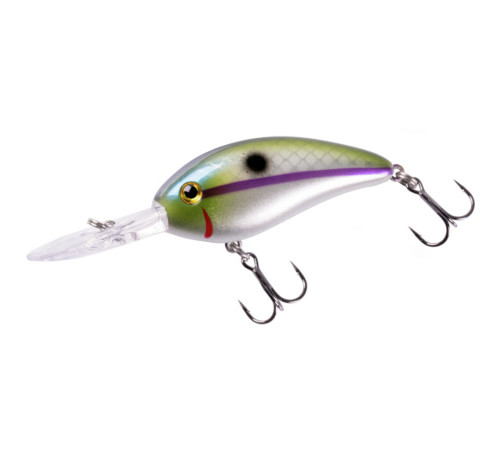 Воблер Pradco Bomber FAT FREE FINGERLING 59F, цвет Alabama Herring, 12,1 гр.