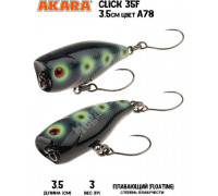 Воблер Akara Click 35F цвет A78