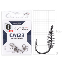 Крючки Cobra ALLROUND сер. CA123, №8, 10шт.