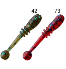 Силиконовые приманки Crazy Fish WHITEBAIT 0.8" 42/73, 20шт, слаг