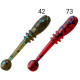 Силиконовые приманки Crazy Fish WHITEBAIT 0.8" 42/73, 20шт, слаг