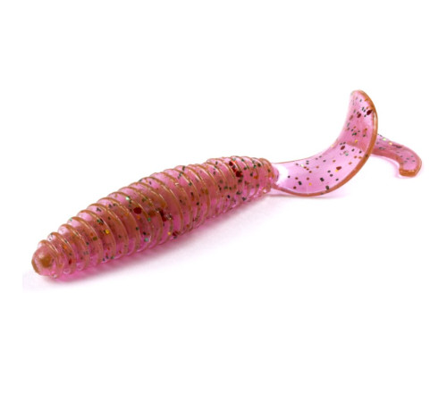 Lucky John Pro Series ULTRA WORM CURLY 3.0in S14, 7шт.