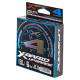Плетеная леска YGK X-Braid Upgrade X4 BRAID White-Pink 150м,  0.090мм