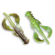 Силиконовые приманки Crazy Fish NIMBLE 1.6" 4d, 9шт, рак
