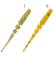 Силиконовые приманки Crazy Fish POLARIS 1.2" 1/9, 16шт, слаг