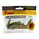 Силиконовые приманки Lucky John Pro Series TIOGA 2.4in T53, 9шт, виброхвост
