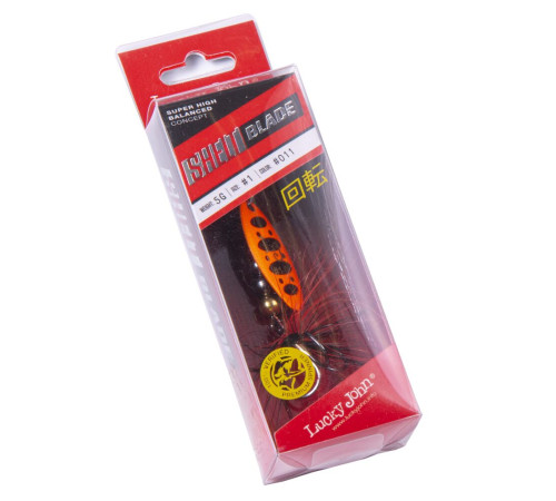 Блесна вращающаяся Lucky John SHELT BLADE 01 , цвет 011