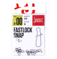 Lucky John Pro Series FASTLOCK SNAP, 000, 10шт.