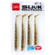 Lucky John Pro Series SLICK SHAD PADDLE 4.5in Z03, 4шт.