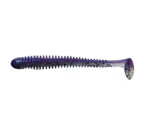 Силиконовая приманка Crazy Fish VIBRO WORM 3.4" 51d, 5шт, виброхвост