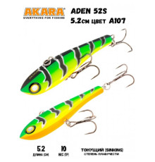 Воблер Akara раттлин Aden 52 цвет A107
