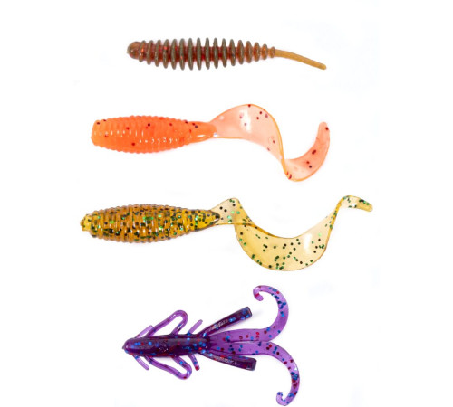 Lucky John Pro Series PERCH SNACK PACK 02 SET/Mix Pack 002SET, 70шт.
