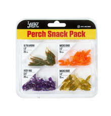 Lucky John Pro Series PERCH SNACK PACK 02 SET/Mix Pack 002SET, 70шт.