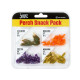 Lucky John Pro Series PERCH SNACK PACK 02 SET/Mix Pack 002SET, 70шт.