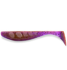 Силиконовая приманка FishUp WIZZLE SHAD 3" 016 - Lox/Green & Black, 8шт, виброхвост