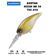 Воблер Shimano Bantam Kozak MR 54mm 8g T04 Ayu