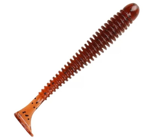 Силиконовая приманка Crazy Fish VIBRO WORM 2.5" 57, 8шт, виброхвост