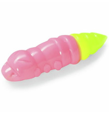 FishUp PUPA 1.2" - Cheese 133 - Bubble Gum/Hot Chartreuse, 10шт.