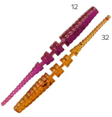 Силиконовые приманки Crazy Fish POLARIS 1.2" - Чеснок 12/32, 16шт, слаг