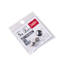 Груз-головки Lucky John Pro Series TUNGSTEN JIG BALL вольфрамовые разборные, 5гр, 2шт.