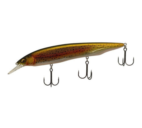 Воблер минноу Megabass KANATA +1 160F wagin niji II, 31 гр.