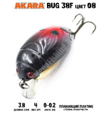 Воблер Akara Bug 38F 4гр цвет 08