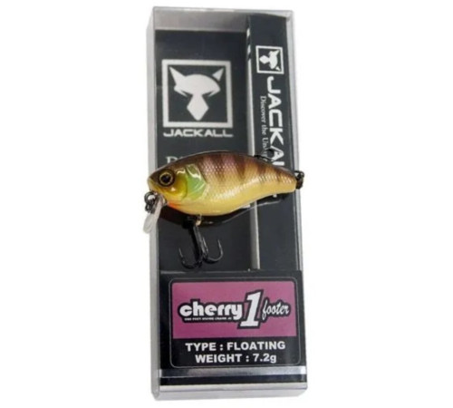 Воблер крэнк Jackall CHERRY 1 FOOTER 46F noike gill, 7.2 гр.