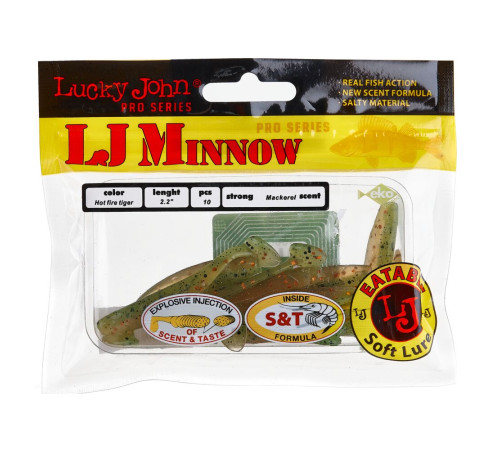 Lucky John Pro Series MINNOW 2.2in T51, 10шт.