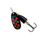Блесна вращающаяся Blue Fox VIBRAX HOT PEPPER №4 , цвет Black-Yellow-Red