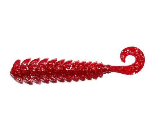Силиконовые приманки Bait Breath BUGSY 2.5" Perfect for Salt Water S122, 12шт, твистер