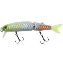 Воблер минноу Jackall MAGALLON 113SP albino chartreuse pirarucu, 13.7 гр.