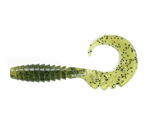 Силиконовые приманки FishUp FANCY GRUB 2.5" 042 - Watermelon Seed, 10шт, твистер