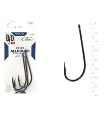 Крючки Cobra ALLROUND сер. CA129, №8/0, 10шт.