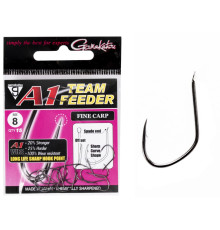 Крючки Gamakatsu A1 Team Feeder Fine Carp, размер 8, 15шт