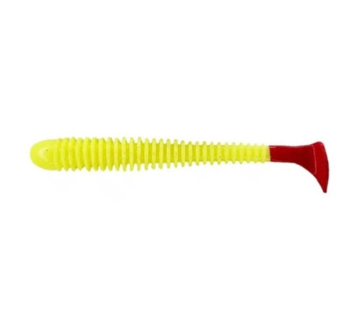 Силиконовая приманка Crazy Fish VIBRO WORM 3.4" 6RT, 5шт, виброхвост