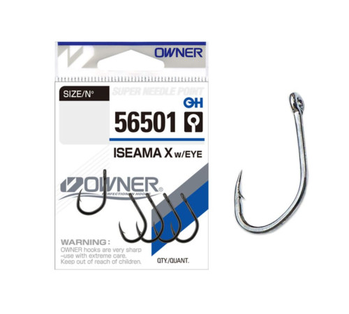 Крючки Owner ISEAMA X сер. 56501, №3, 5шт.