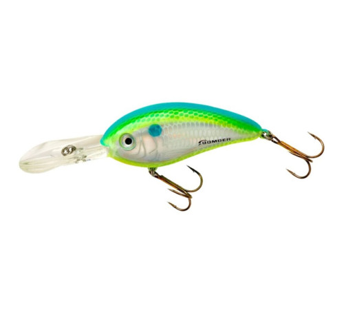 Воблер Pradco Bomber FAT FREE SHAD JR. 67F, цвет Citrus Shad, 17,1 гр.