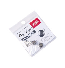 Груз-головки Lucky John Pro Series TUNGSTEN JIG BALL вольфрамовые разборные, 4гр, 2шт.
