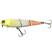 Воблер минноу Jackall HAMA-KU-RU R 75F albino chartreuse piraruku, 7.8 гр.