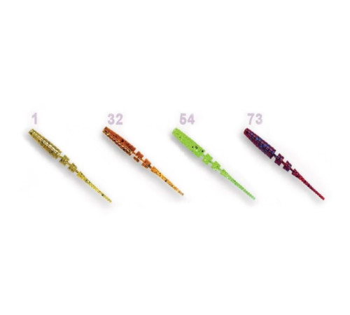 Силиконовые приманки Crazy Fish POLARIS 2.0" M65, 8шт, слаг